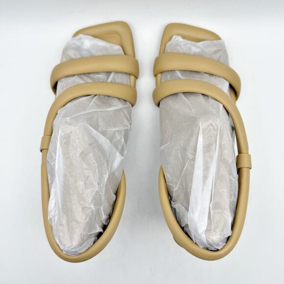 Vince Womens Coline Sandal Heel US 5.5M EU 35.5 Tan Nude Leather NIB - Picture 11 of 13